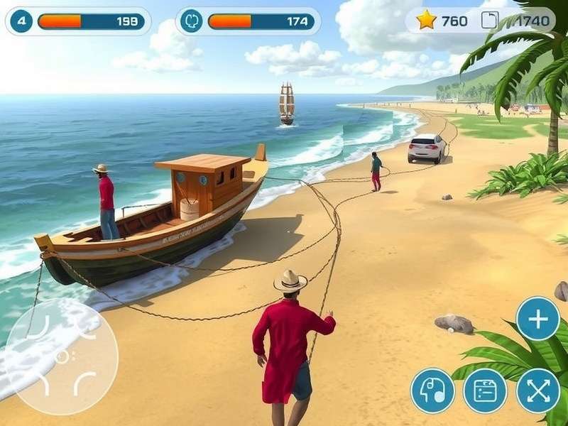 Kerala Seaside Odyssey gameplay screenshot